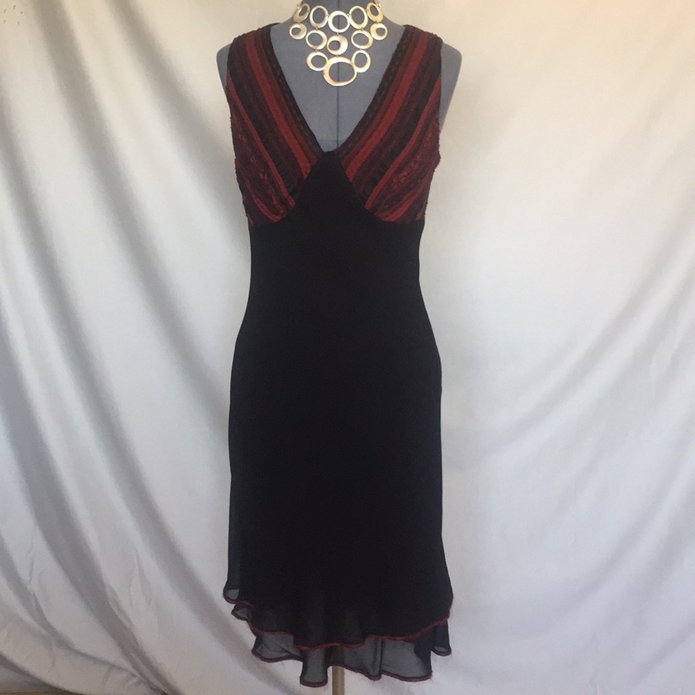 Very unique Tessuto black dress from Nordstrom’s.